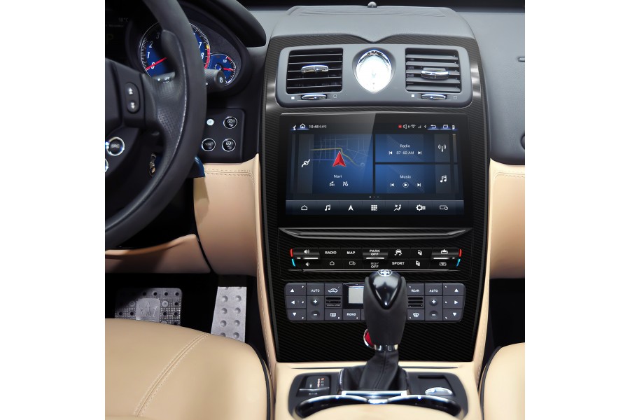 Maserati Quattroporte 2004-2008 Aftermarket Radio Upgrade Apple carplay Android auto